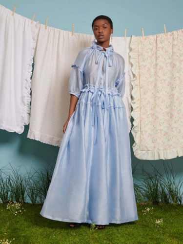 Iced tea maxi dress