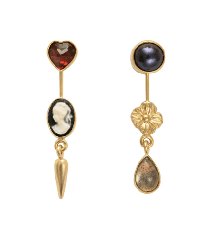 DOUBLE DETACHABLE VICTORIAN DROP EARRINGS