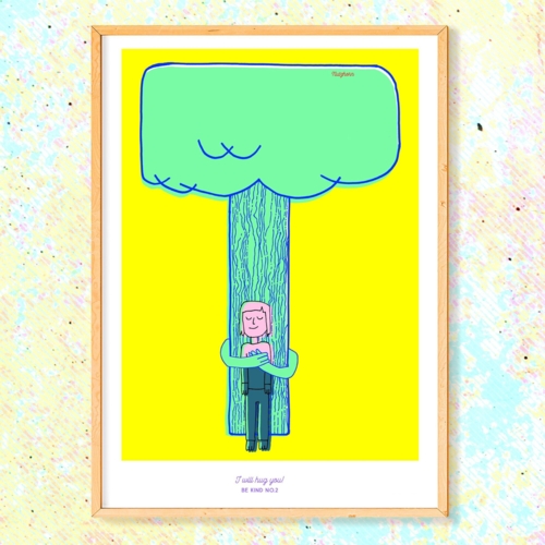 “I will hug you! - Be Kind no.2”
