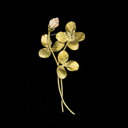 Kløver broche