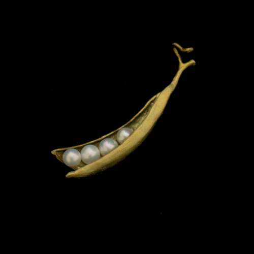 Ærtebælg broche