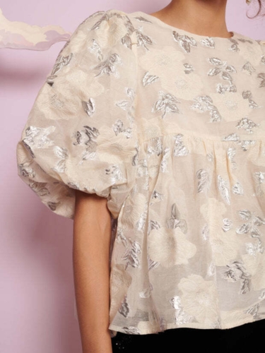 Beau jacquard top