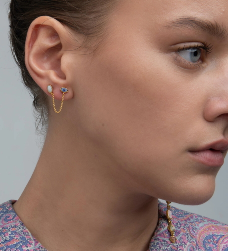 DOUBLE STUD EARRING