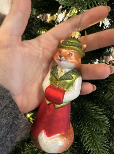 Glaspynt, ræv