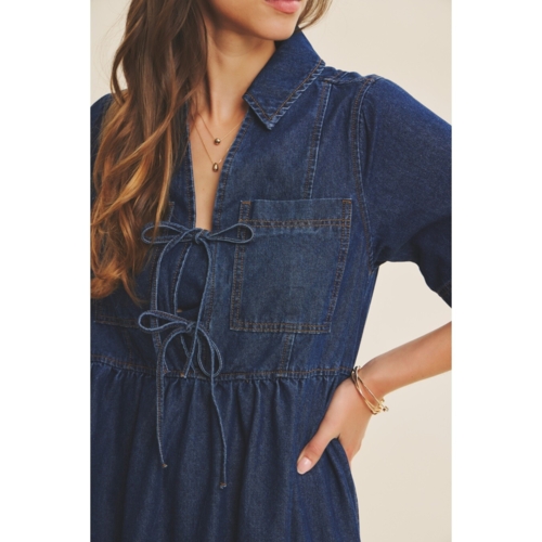 Denim kjole