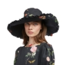 BUCKET HAT WITH BOTANICAL PRINT