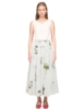 VOLUME SKIRT WITH BOTANICAL PRINT