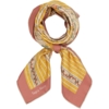 Classical yellow stripe scarf