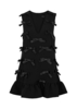 Bloom bow mini dress