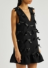 Bloom bow mini dress