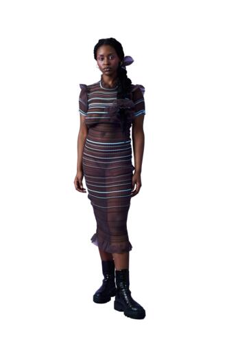 Secret stripes dress