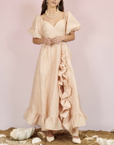 Amily ruffle maxi dress