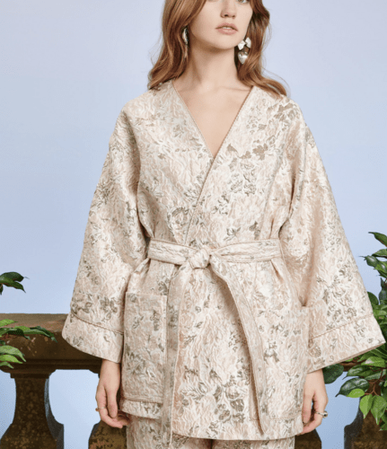 Ravello jacquard kimono