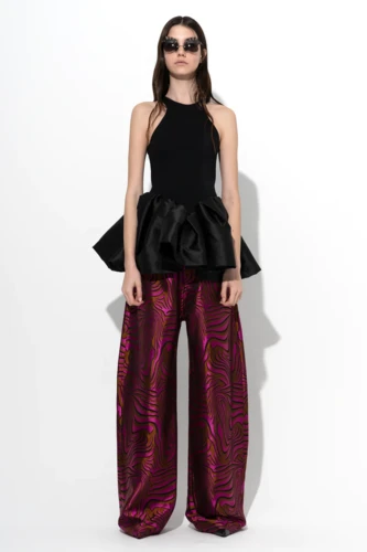 Tank top with peplum