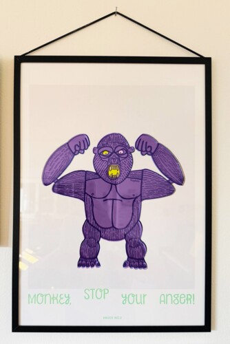“Monkey, STOP your anger! - Anger no.2”