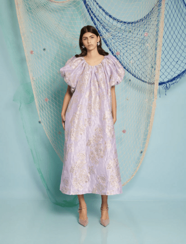 Port flora midi dress